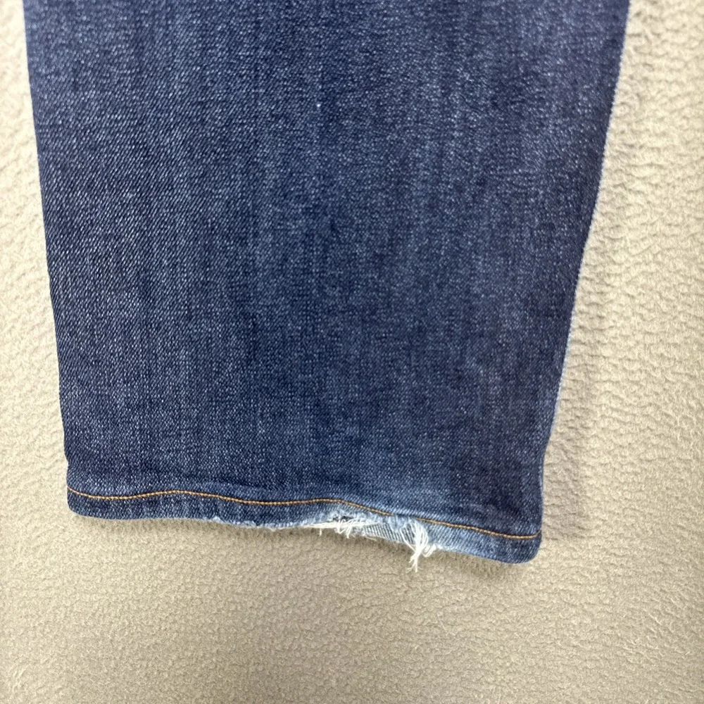 James Jeans Travis The Straight Mens 40x30 (38x30) Button Fly Dark‎ Wash Preppy